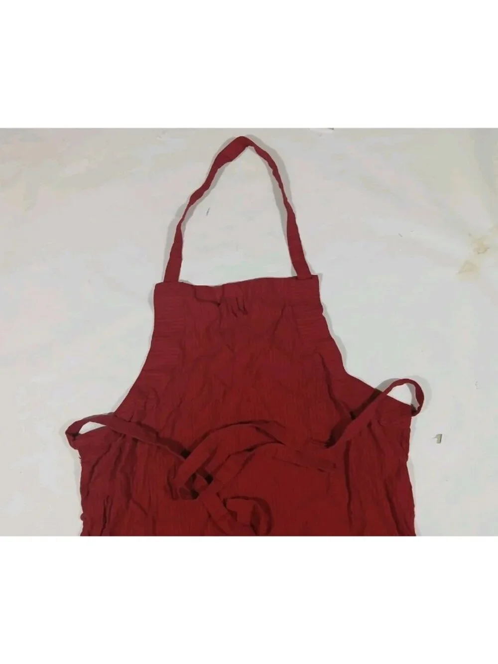 Crate & Barrel Oxford Stripe Apron